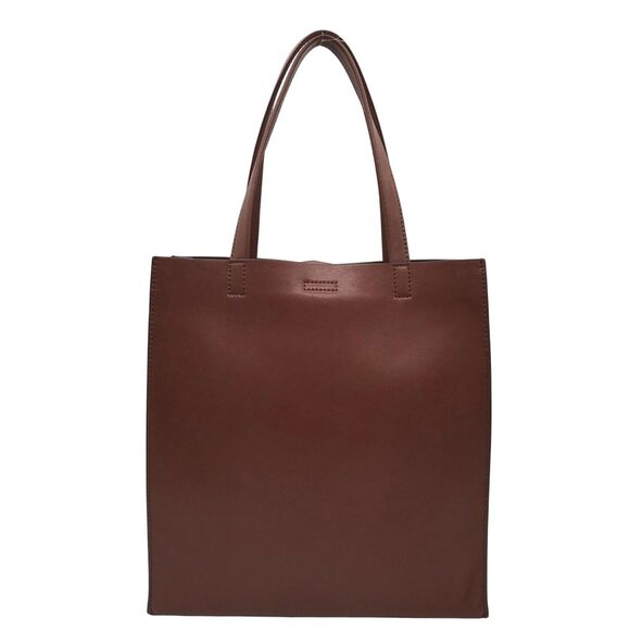 Banana Republic Handbags - Banana Republic Brown Portfolio Leather Large Tote